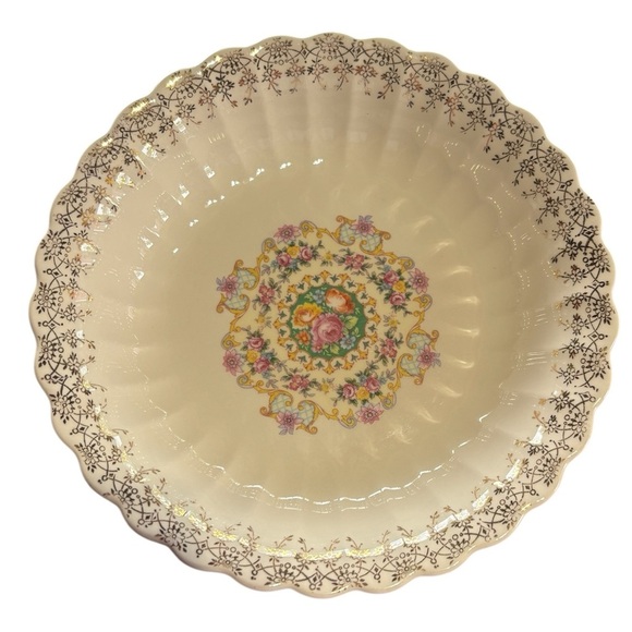 Limoges Other - Vtg Good Housekeeping America Limoge Warranted 22k Gold Fruit Bowl EUC 8”